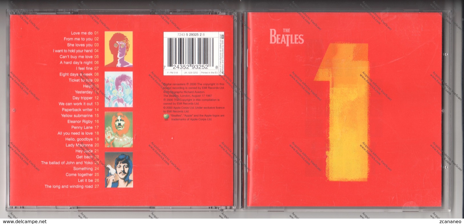 CD DEI BEATLES DEL 2000 - - World Music