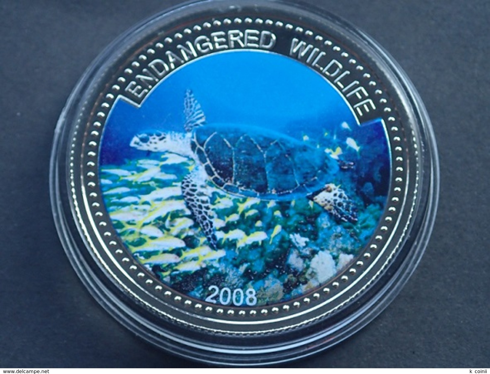 Palau - 1 Dollar 2008 Turtle - UNC - Palau