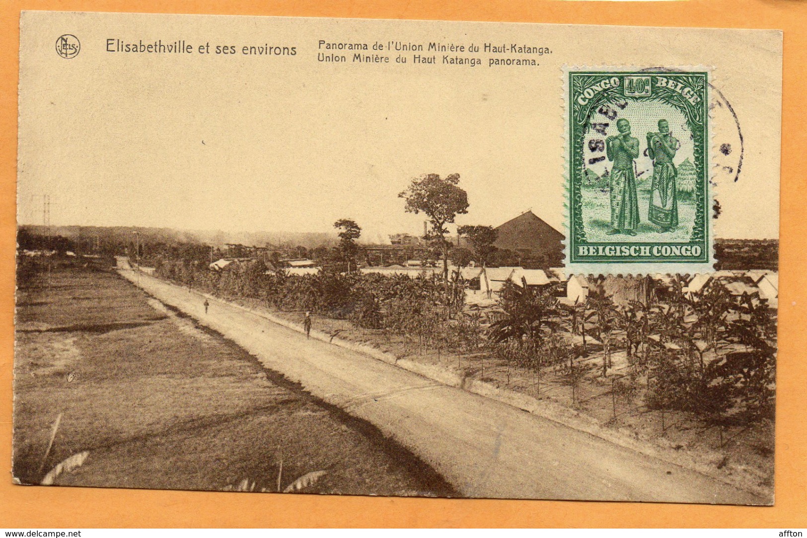 Elisabethville Elisabethville Congo 1922 Postcard - Lubumbashi