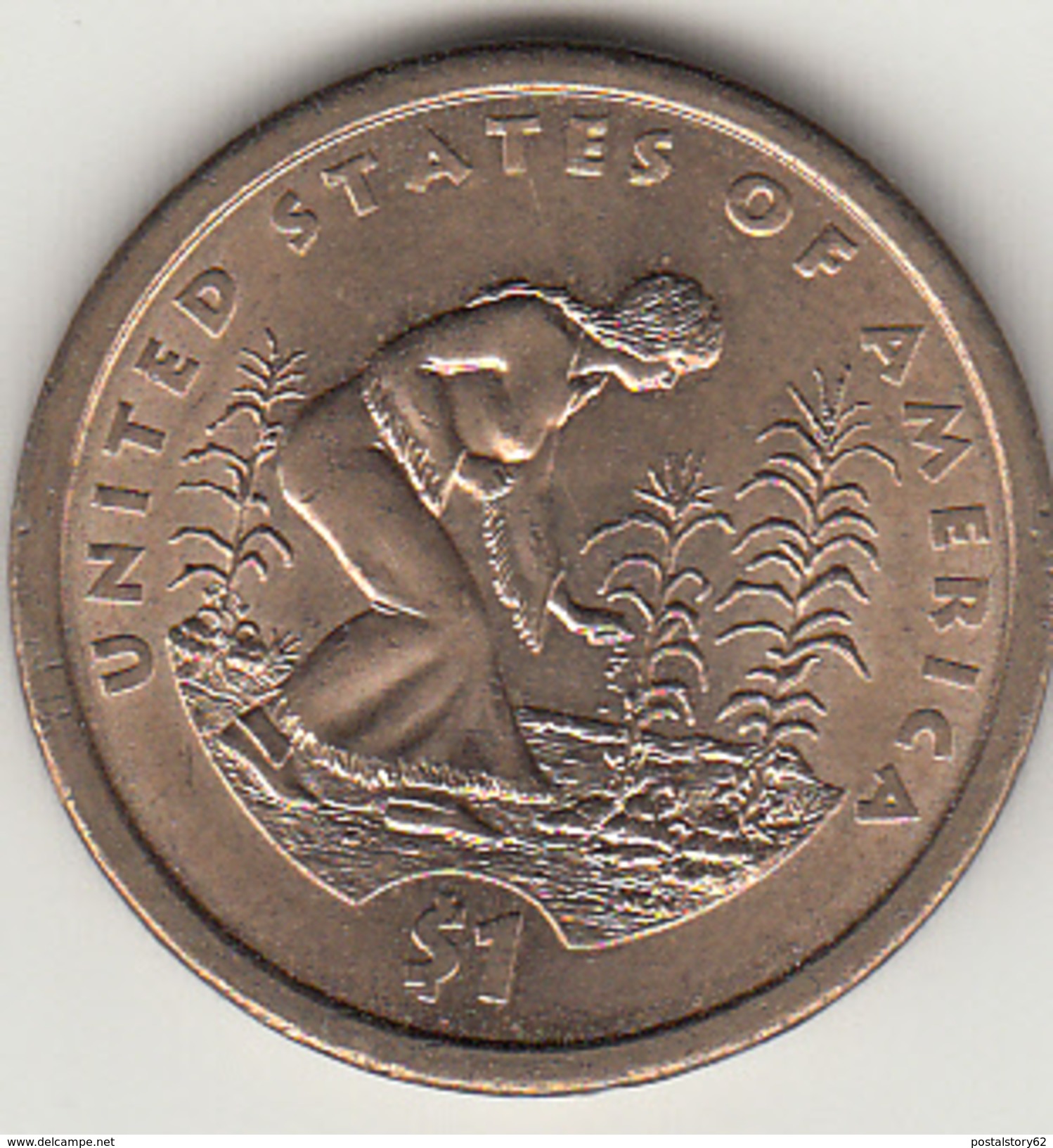 1 Dollaro USA Sacagawea 2009. Buona Conservazione - Gedenkmünzen