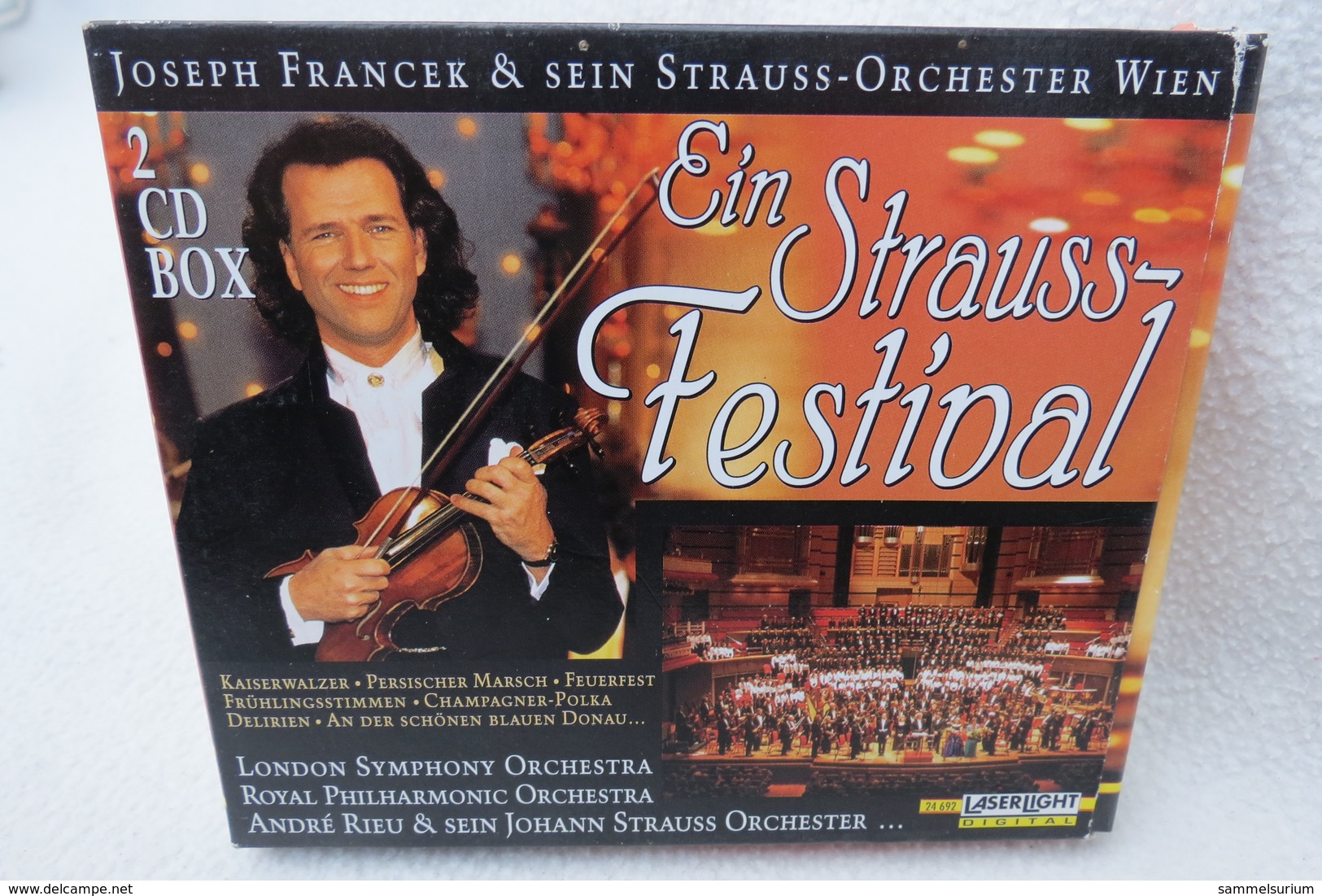 2 CD-Box "André Rieu Und Sein Johann Strauss Orchester" Ein Strauss-Festival - Instrumental