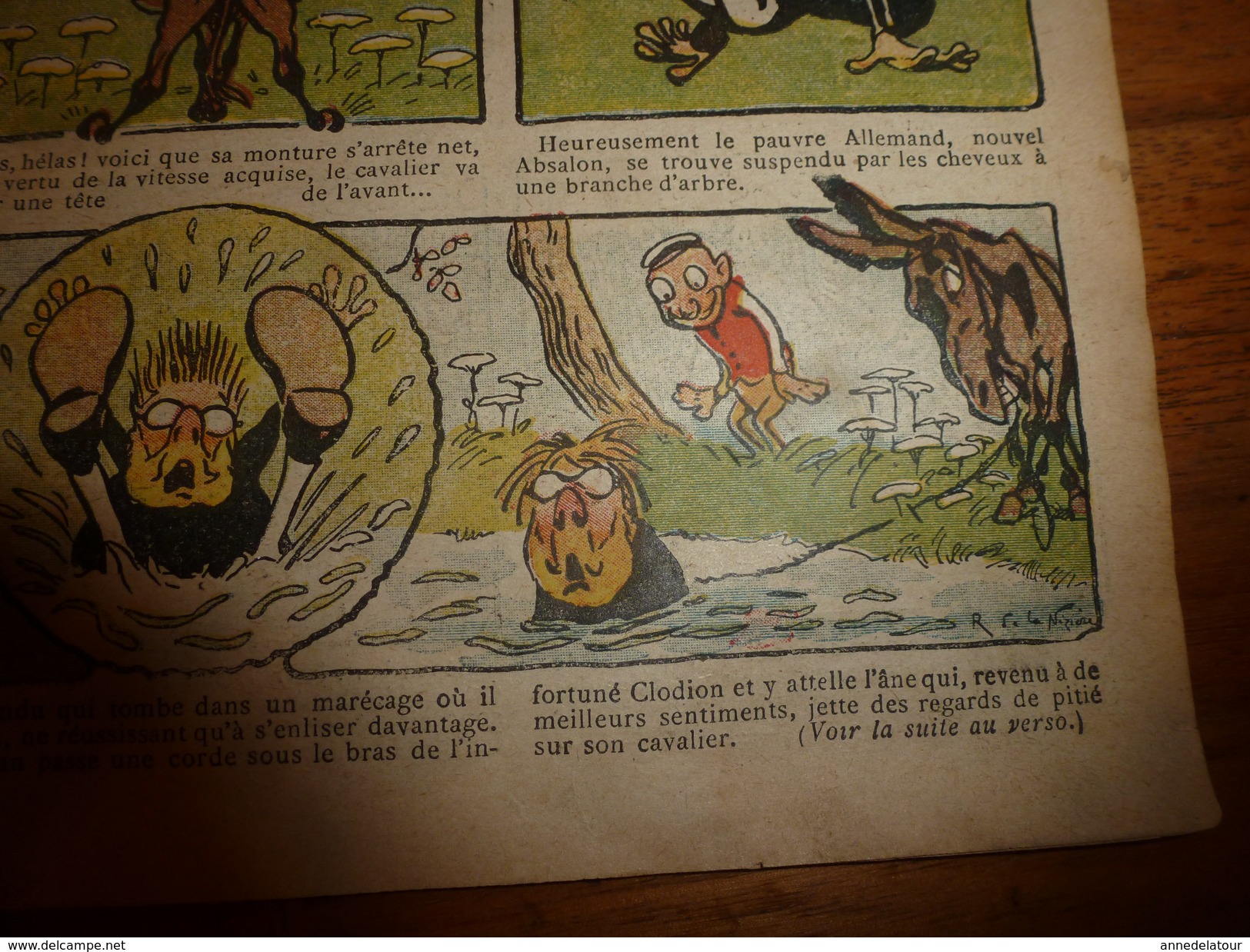 1909 LJDLJ: Rare Jeu DES CHIENS & DES RENARDS;Le Diable & Le Tailleur; Bohémiens(à Suivre);Pour Voler Dans Les Airs;etc - Jeunesse Illustrée, La