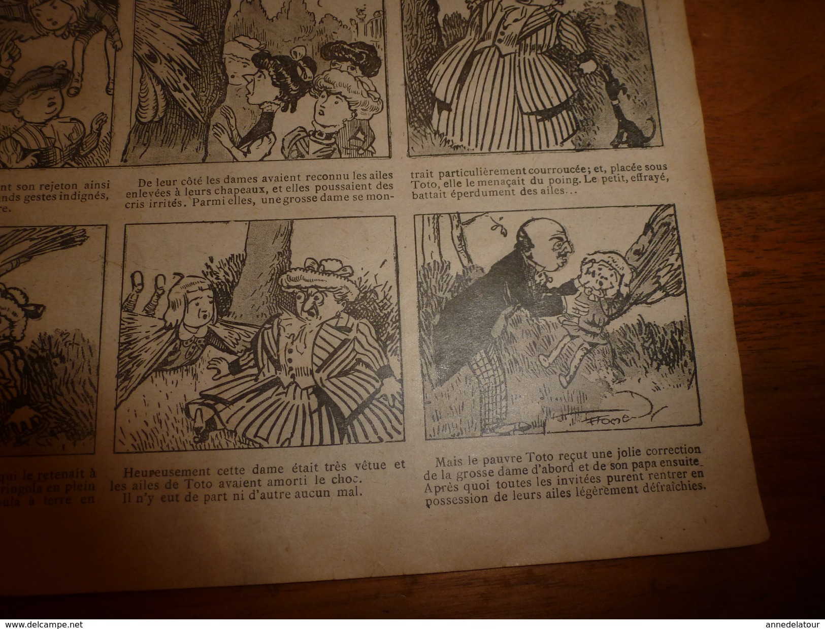 1909 LJDLJ: rare jeu DES CHIENS & DES RENARDS;Le Diable & le Tailleur; Bohémiens(à suivre);Pour voler dans les airs;etc