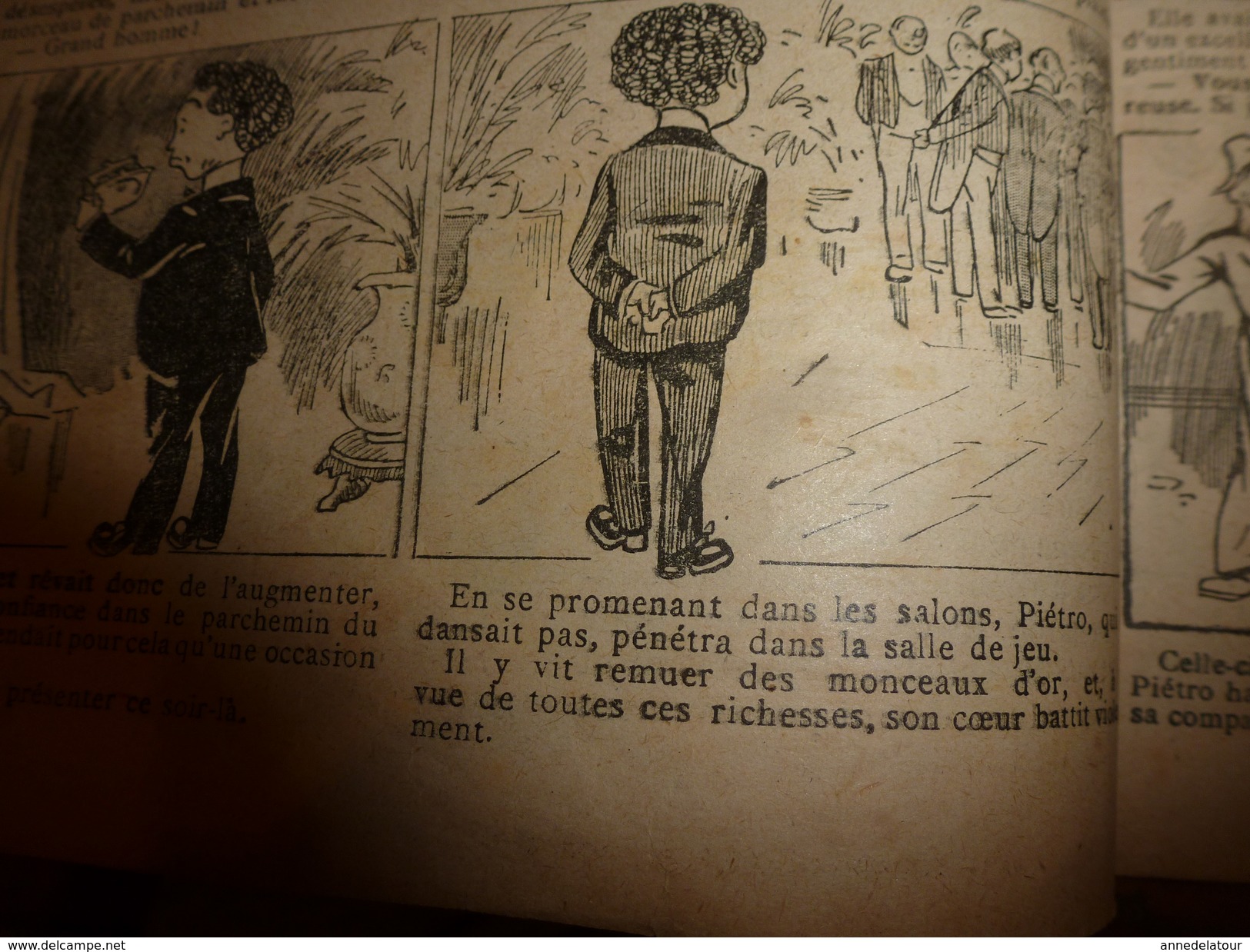 1909 LJDLJ: Suivez-moi, je paie le diner; Classe de farceurs; Bohémiens (à suivre); L'HOMME AUX CHEVEUX légumineux; etc