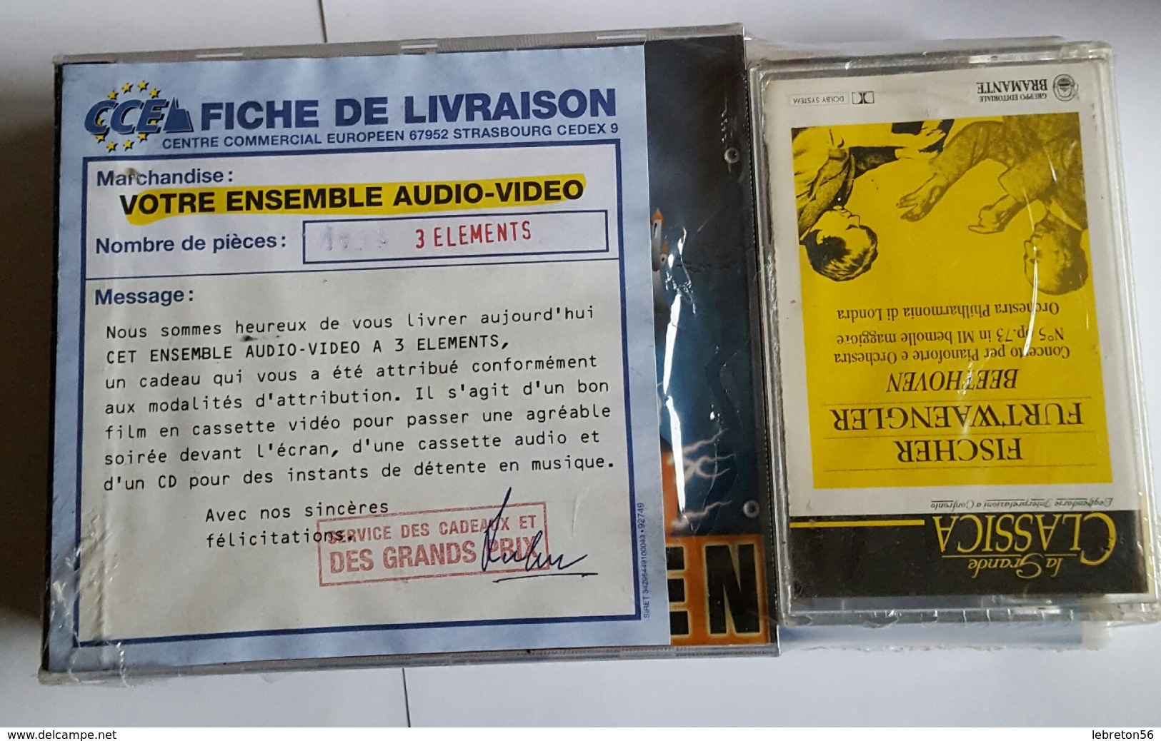 Ensemble Audio Vidéo Collector Jeu Concours - Collections, Lots & Séries