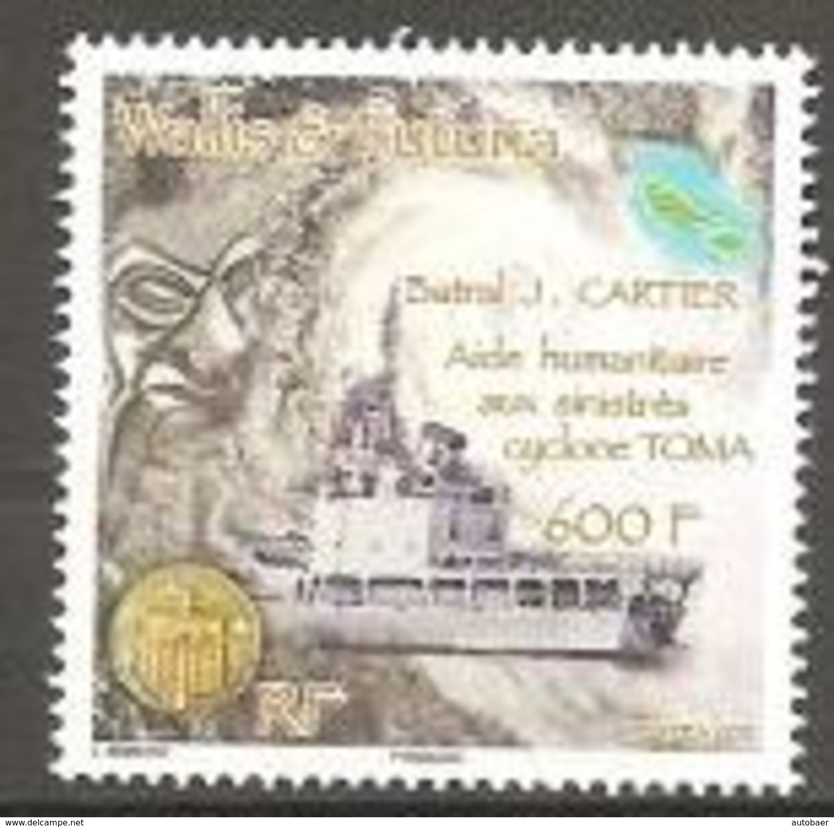 Wallis Und Et Futuna 2011 Aide Humanitaire Cyclone Zyklon Toma Michel No. 1023 MNH Postfrisch Neuf - Neufs