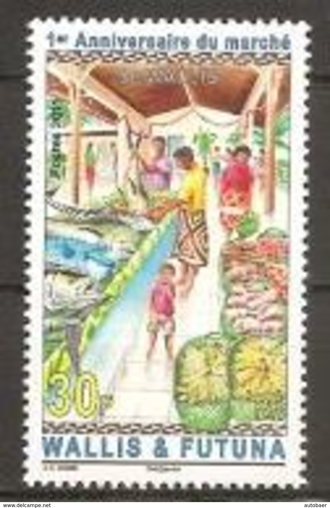 Wallis Und Et Futuna 2011 Anniversaire Du Marche Mata-Utu Michel No. 1035 MNH Postfrisch Neuf - Neufs