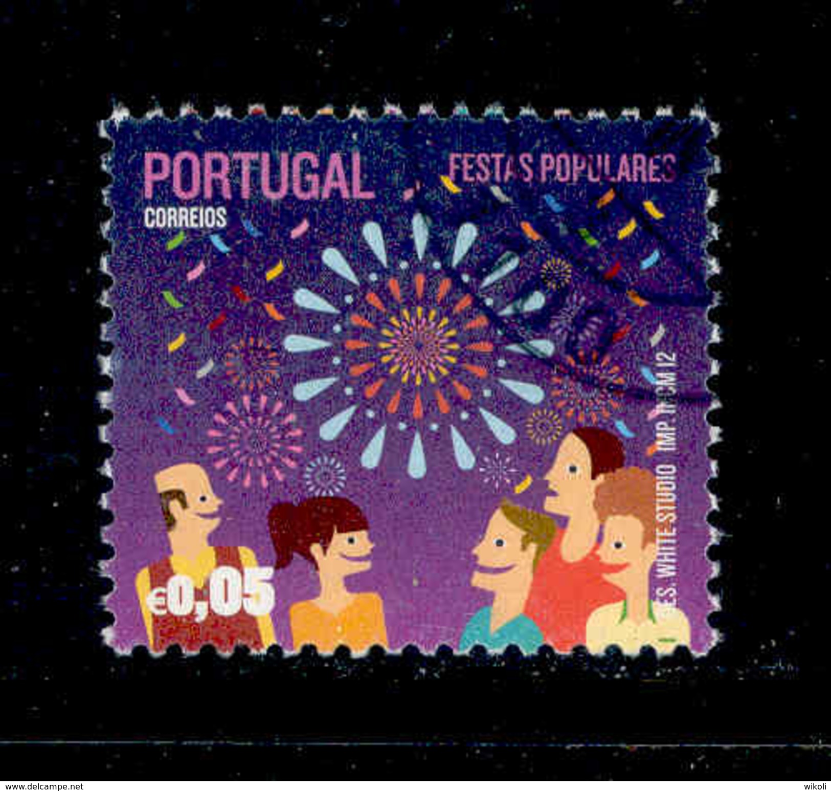 ! ! Portugal - 2012 Popular Parties - Af. 4222 - Used - Oblitérés