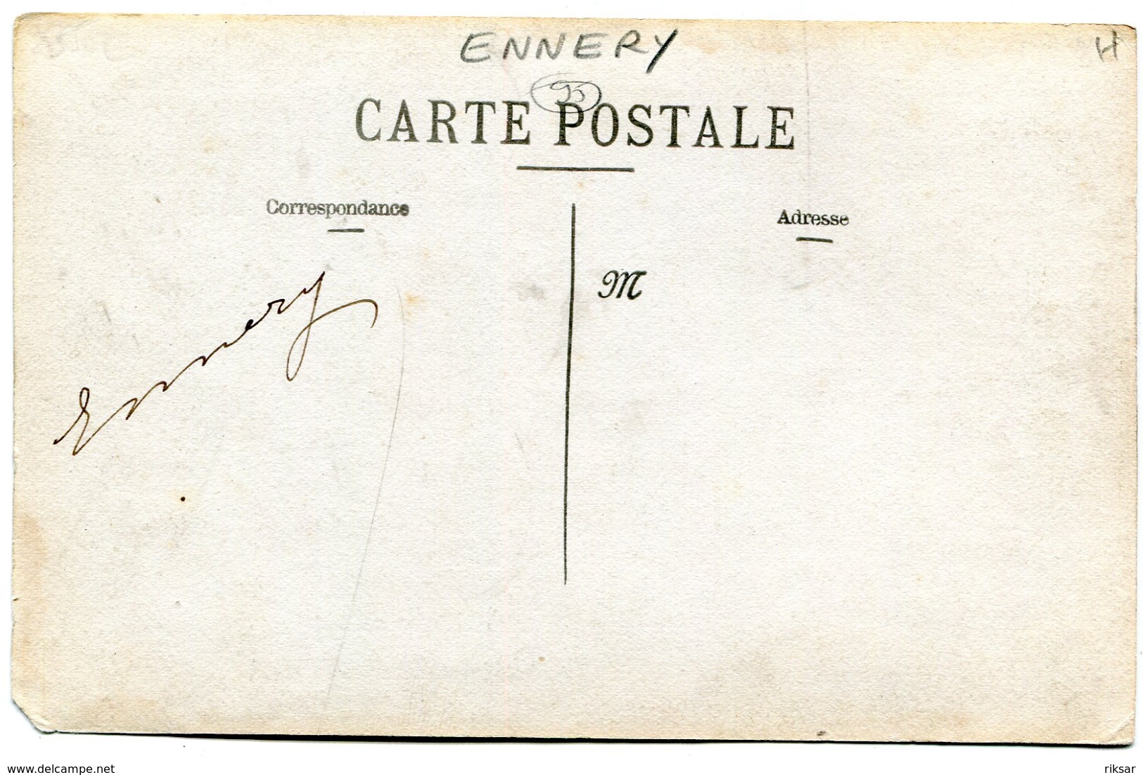 ENNERY(CARTE PHOTO) - Ennery