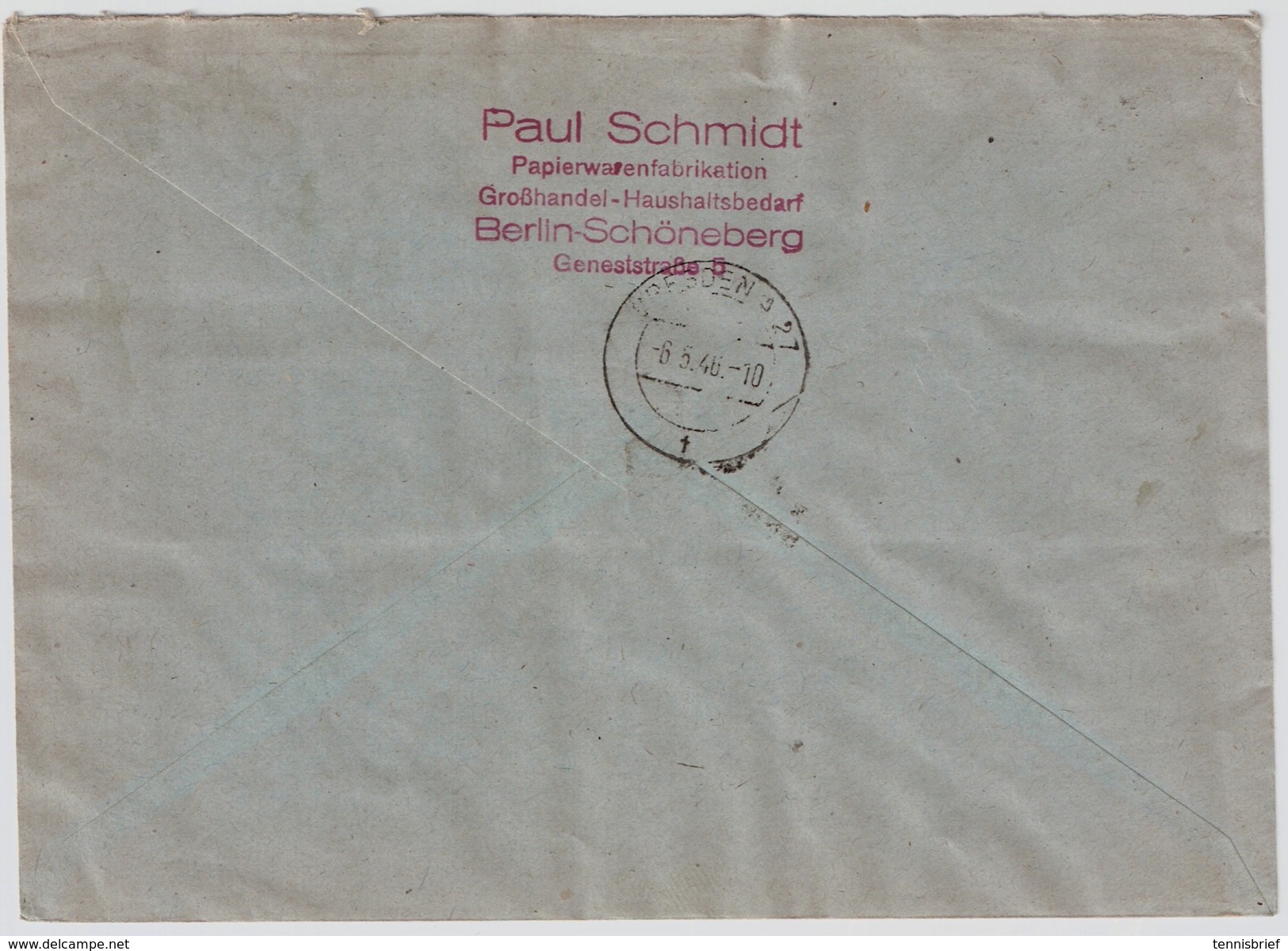 1946, Reco-Satz-Brief,auch Ungezähnt Und Extra  Verschied. Farben  #6907 - Cartas & Documentos