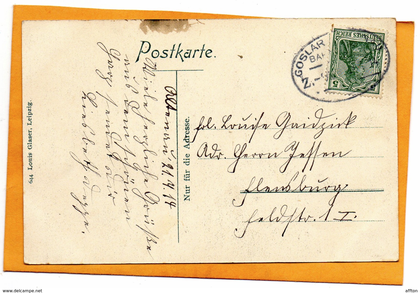 Altenau 1914 Postcard - Altenau