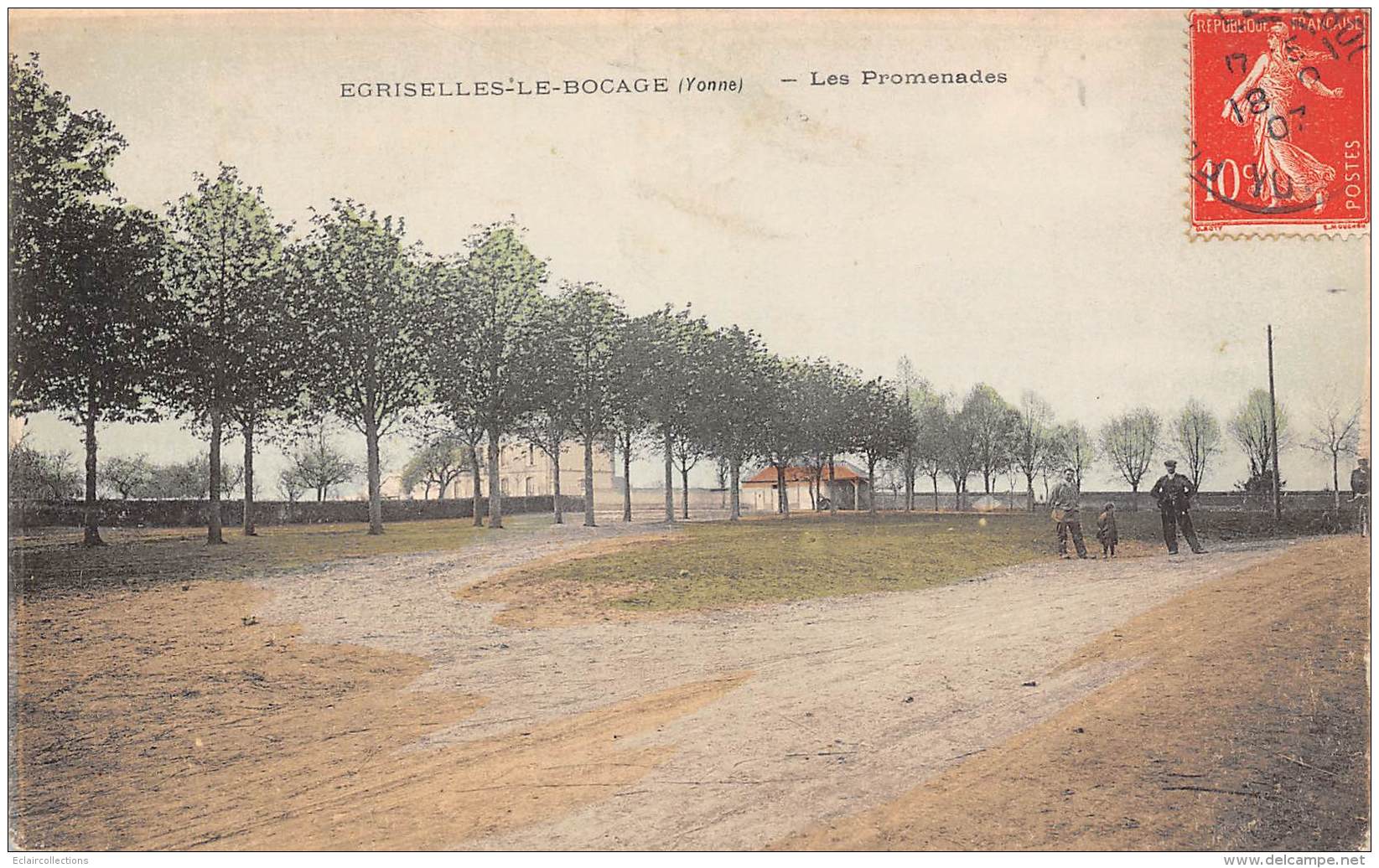 Egriselles Le Bocage      89     Les Promenades      (Voir  Scan) - Egriselles Le Bocage