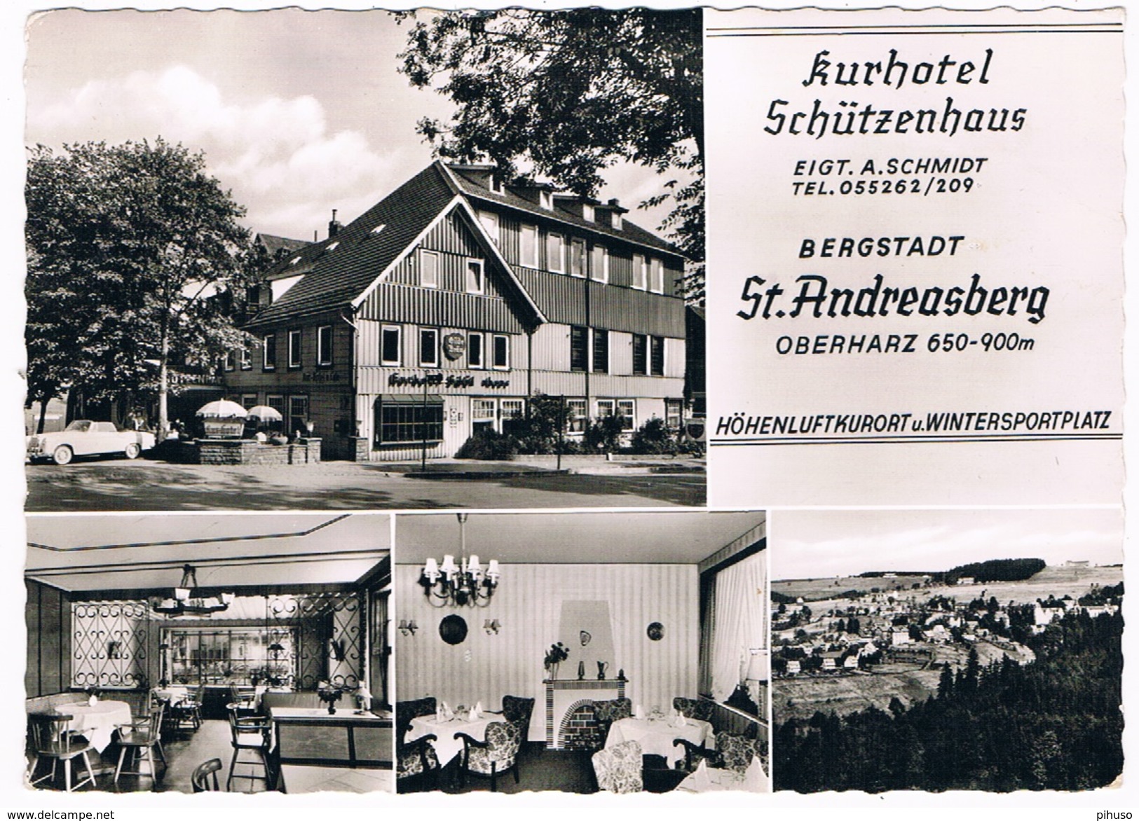 D-7092     ST. - ANDREASBERG : Kurhotel Schützenhaus - St. Andreasberg