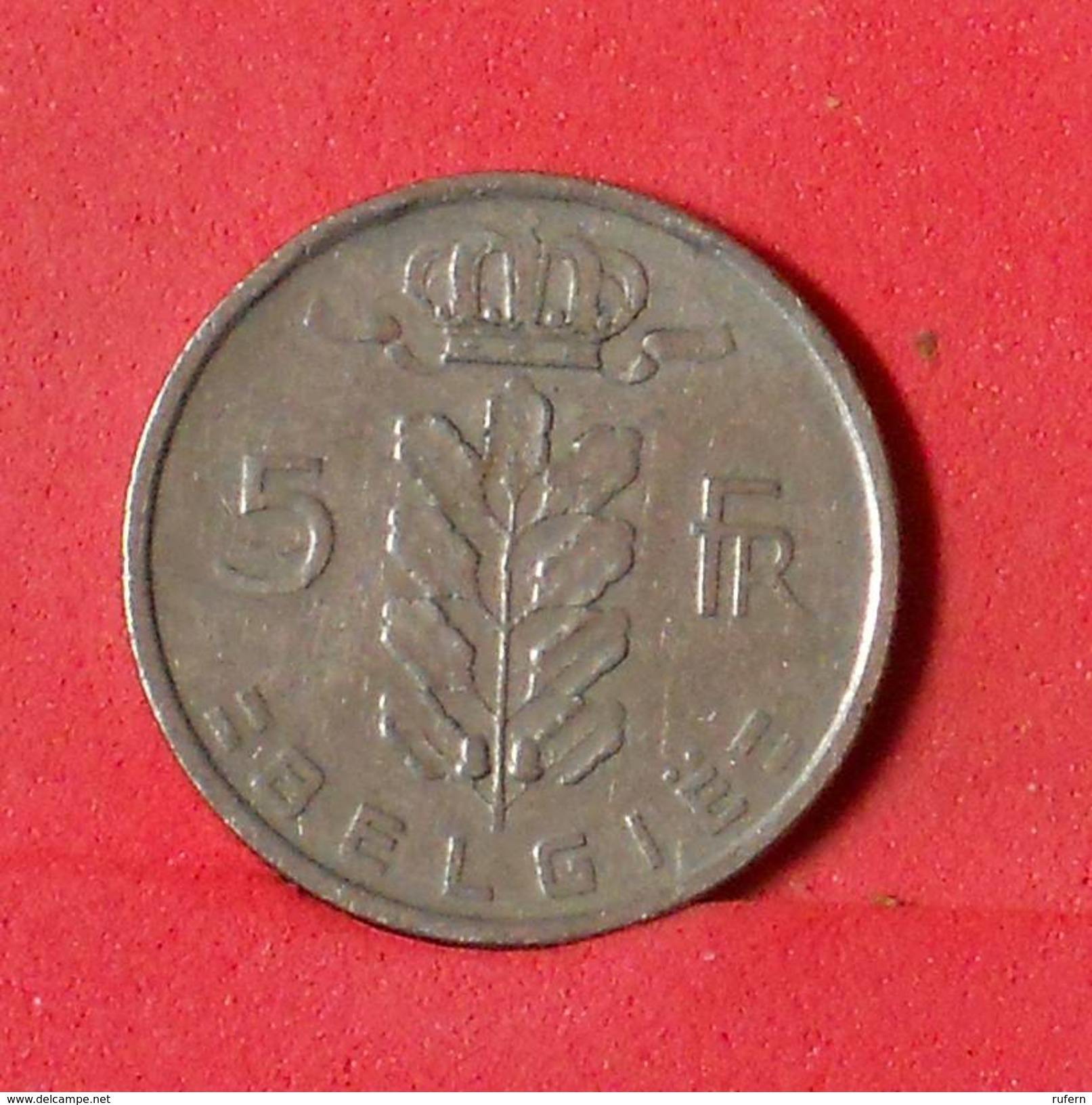 BELGIUM 5 FRANCS 1949 -    KM# 135,1 - (Nº17365) - 5 Franc