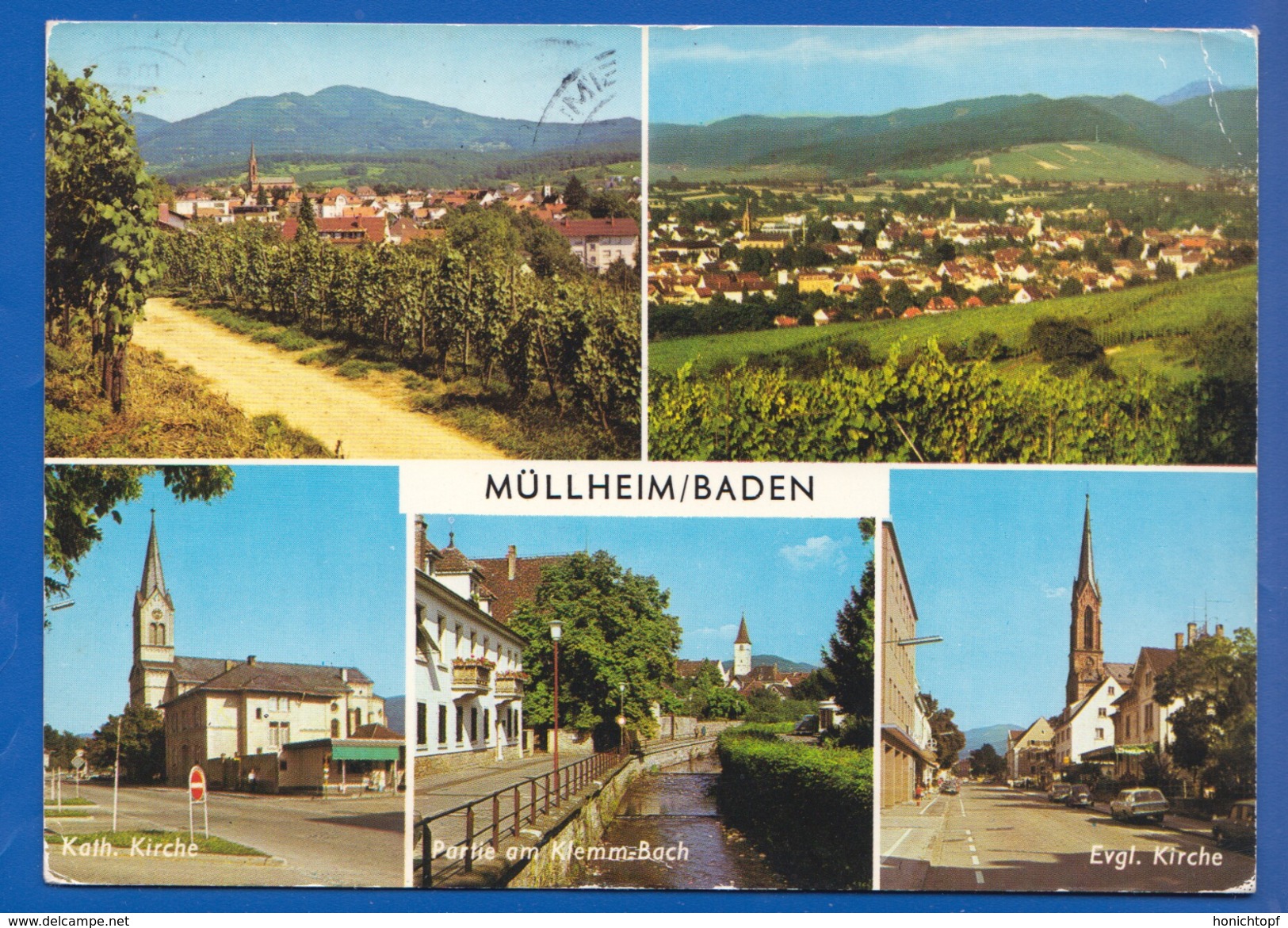 Deutschland; Müllheim Baden; Multibildkarte - Muellheim