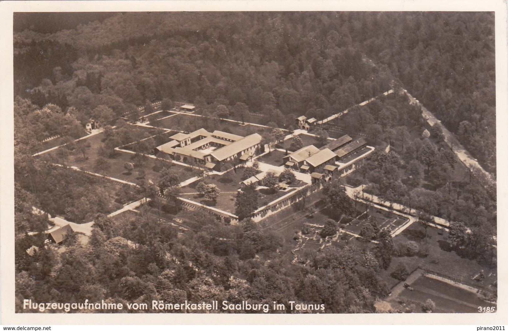 Römerkastell Saalburg Im Taunus, Luftaufnahme - Saalburg