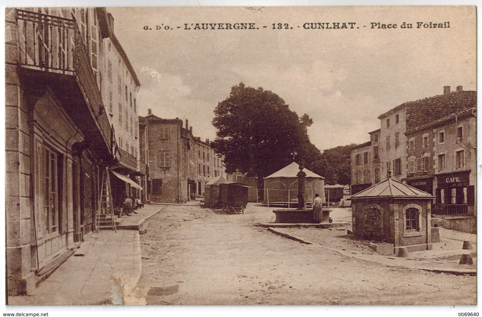 CUNLHAT (63): Place Du Foirail - Cunlhat