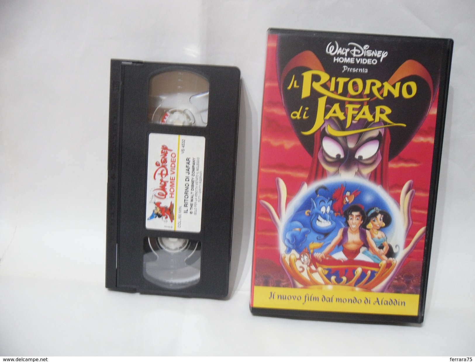 VHS WALT DISNEY I CLASSICI IL RITORNO DI JAFAR. - Cartoni Animati