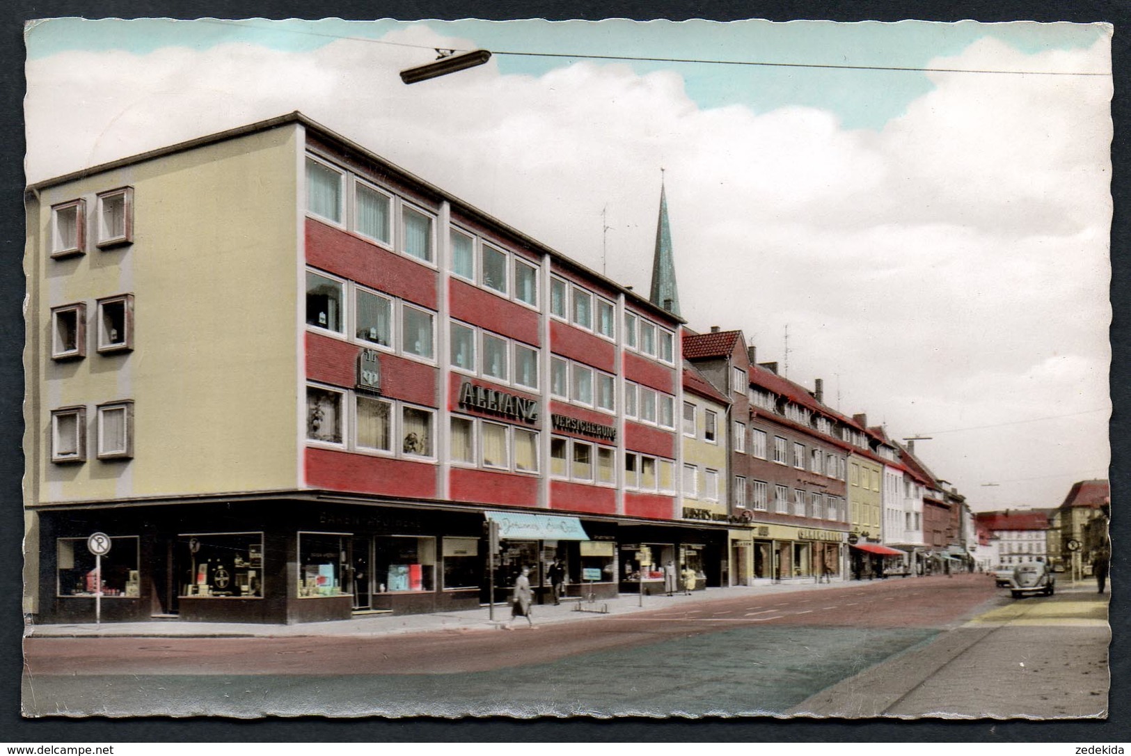 9782 - Alte Foto Ansichtskarte - Uelzen - Veerseer Straße - Gel 1964 - Cramer - Uelzen