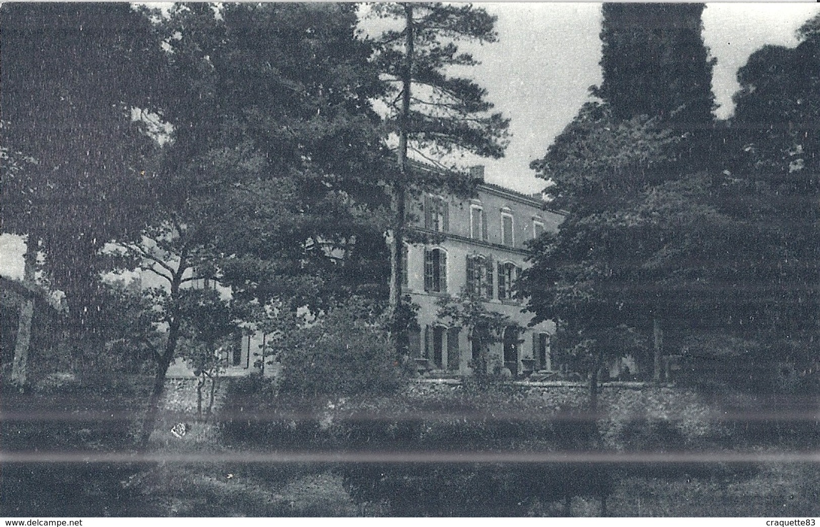 NANS LES PINS - HOTEL CHATEAUNEUF  FACADE MIDI - Nans-les-Pins