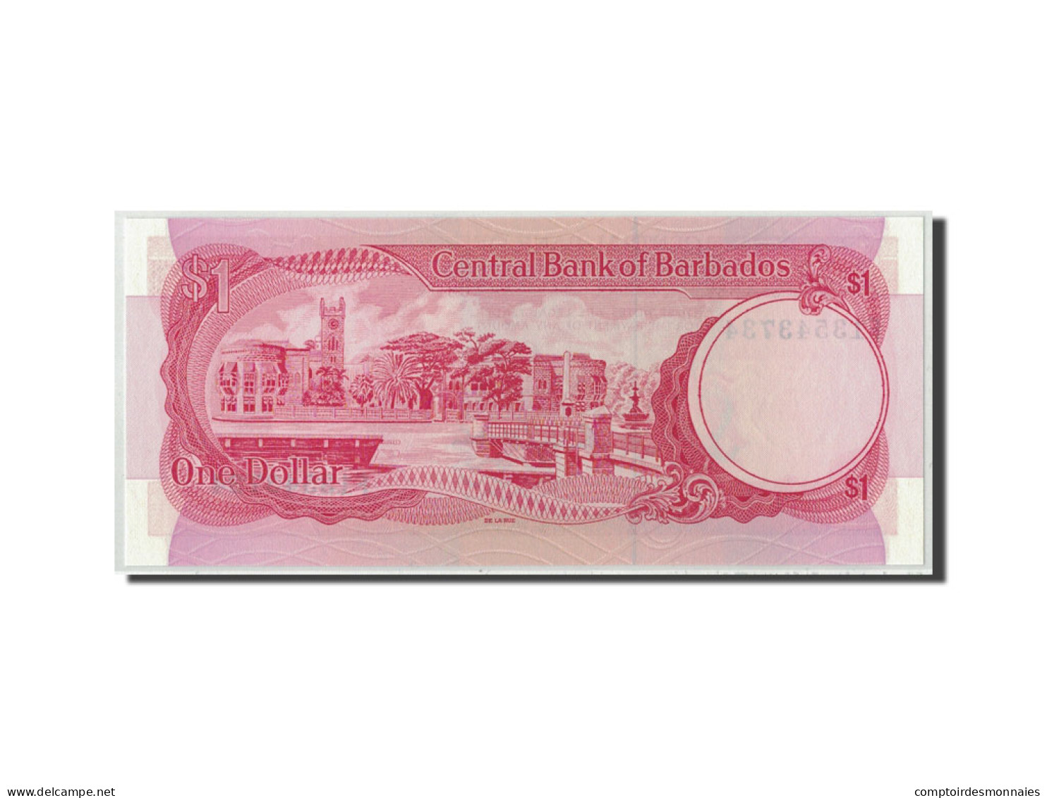 Billet, Barbados, 1 Dollar, Undated (1973), KM:29a, NEUF - Barbados