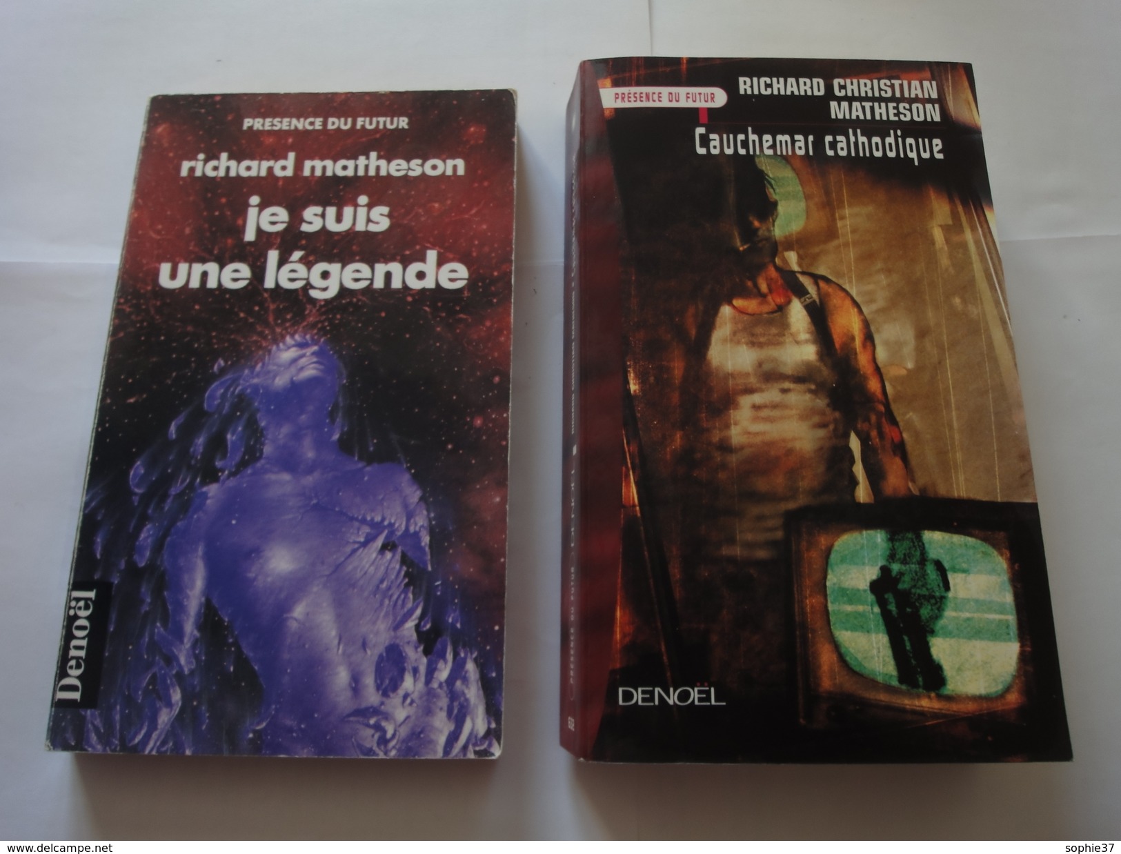 Lot De 2 Livres Présence Du Futur- Fantastique-de Richard Christian Mantheson - Wholesale, Bulk Lots