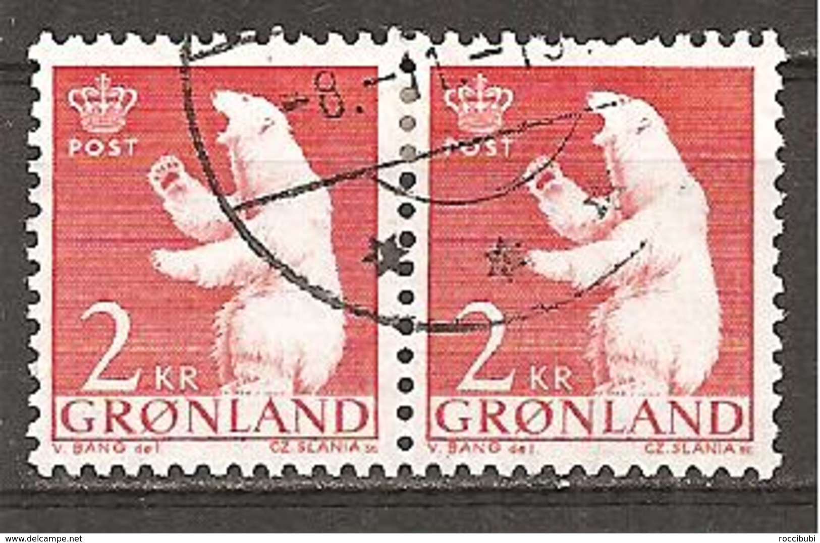 Grönland 1963 // Michel 59 O Paar - Gebraucht