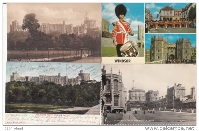 Angleterre  - Windsor - Lot De 26 Cartes  : Achat Immédiat - Windsor