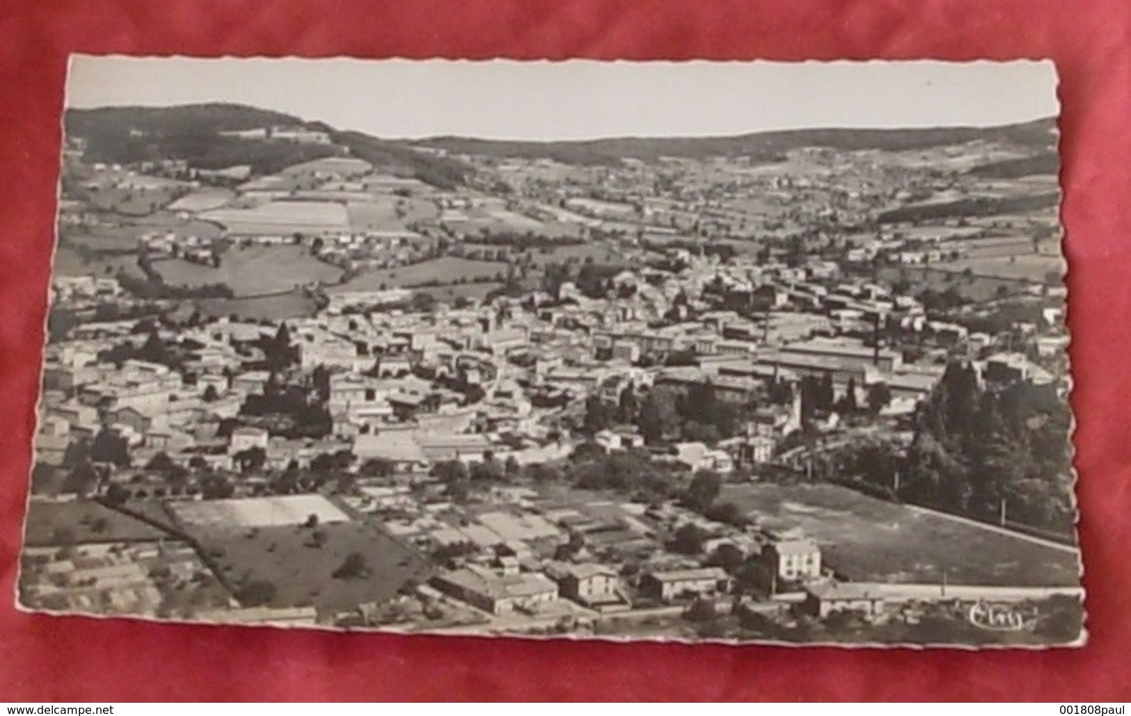 69 - Cours - ( Rhône ) - Vue Générale Aérienne ----------------- 408 - Cours-la-Ville