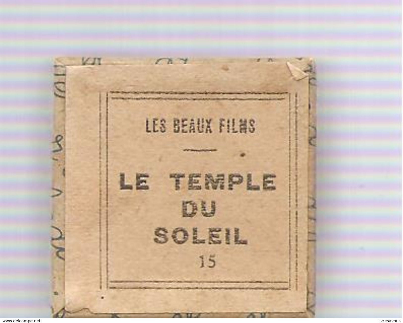 Hergé Film Fixe N°15 Tintin Et Le Temple Du Soleil D'Hergé Collection "Les Beaux Films" Des Années 1965 - 35mm -16mm - 9,5+8+S8mm Film Rolls