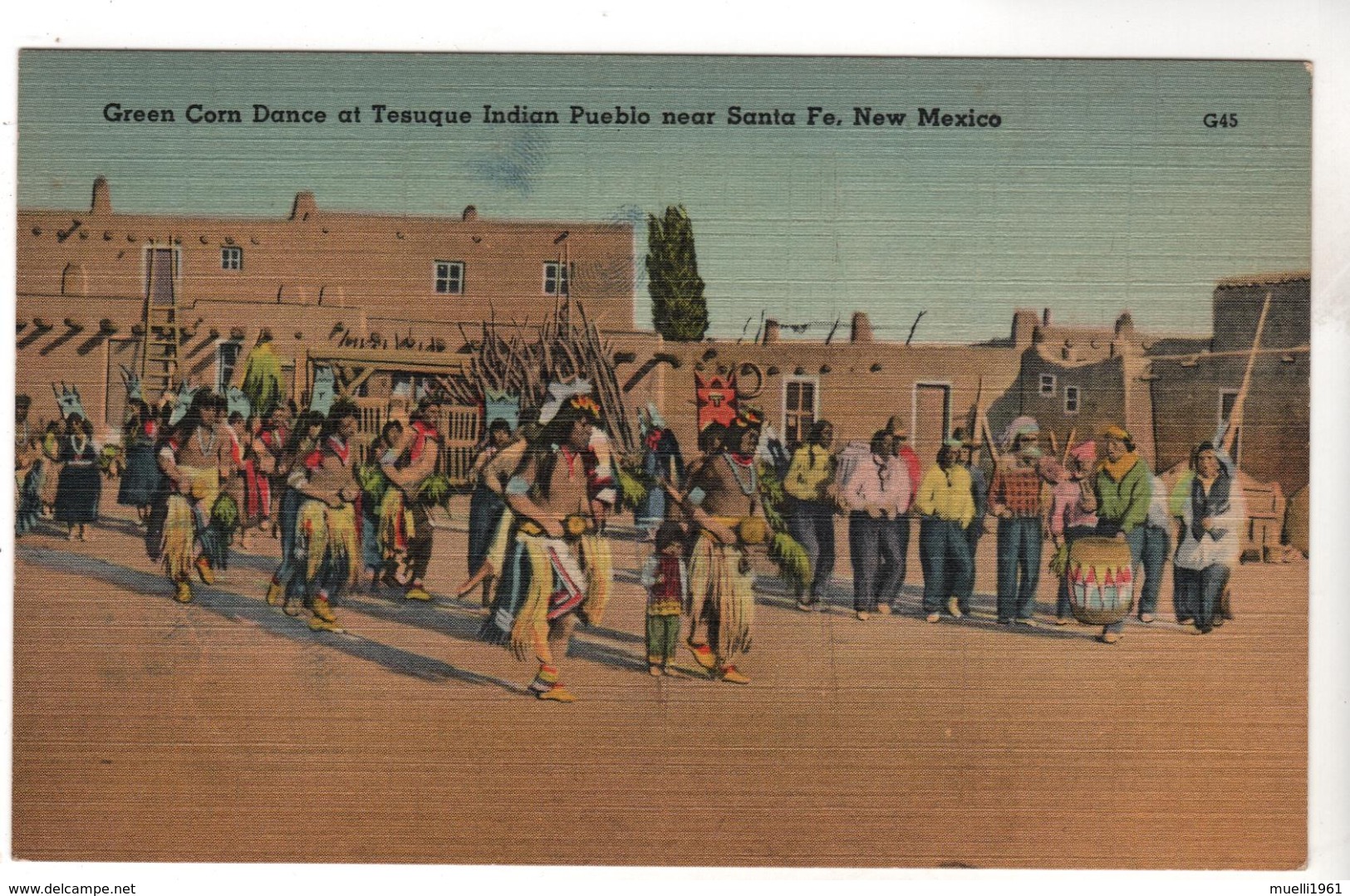 Nr.  8333,  Indianer, Santa Fe, New Mexico - Santa Fe