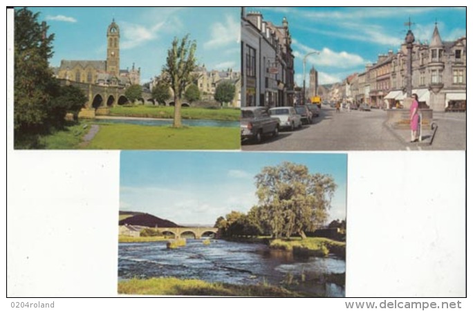 Ecosse - Scotland - Peebles - 3 Cartes : Achat Immédiat - Peeblesshire