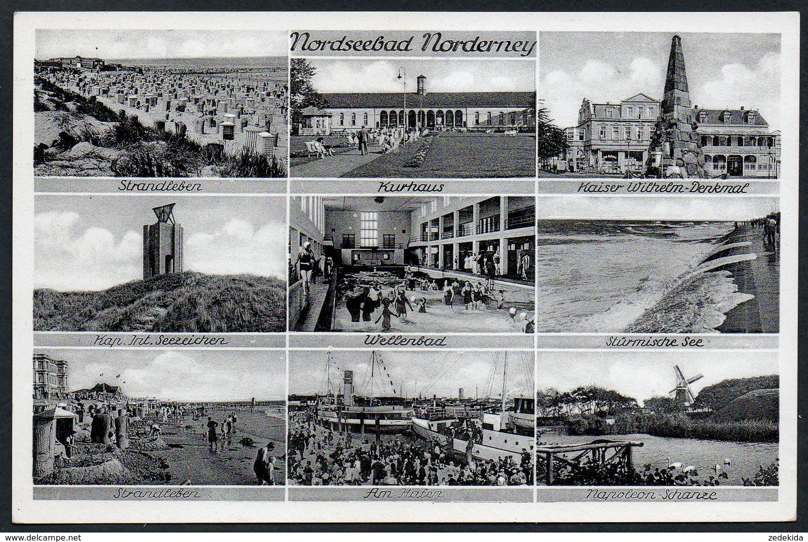 9857 - Alte MBK Ansichtskarte - Norderney - N. Gel - Schöning - Norderney