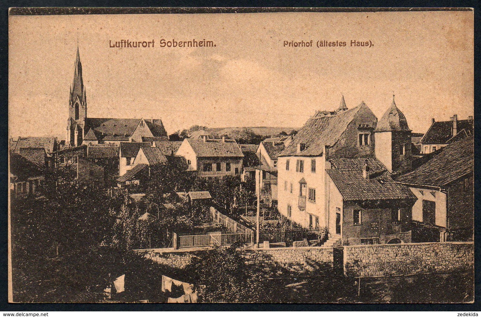 9895 - Alte Ansichtskarte - Bad Sobernheim - Friedr. Speth - N. Gel - Bad Sobernheim