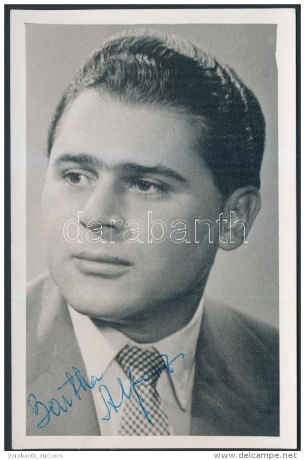 Bartha Alfonz(1929-2013) Opera&eacute;nekes, Tenor Al&aacute;&iacute;r&aacute;sa Az Å‘t... - Other & Unclassified