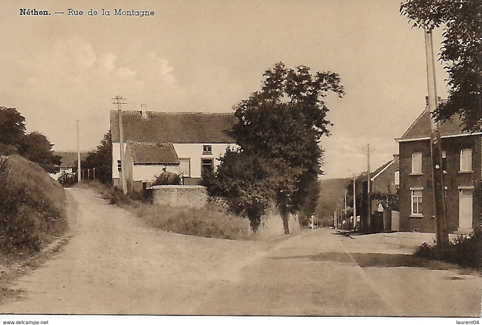 GREZ-DOICEAU.NETHEN. RUE DE LA MONTAGNE. - Graven