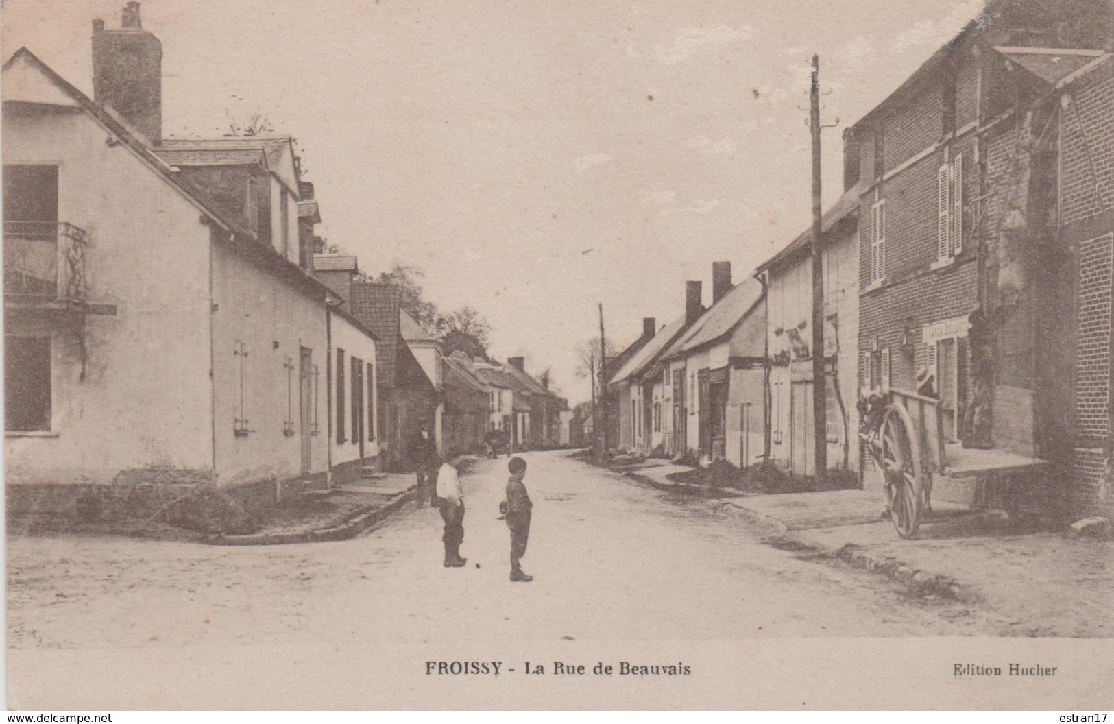 60 FROISSY LA RUE DE BEAUVAIS - Froissy