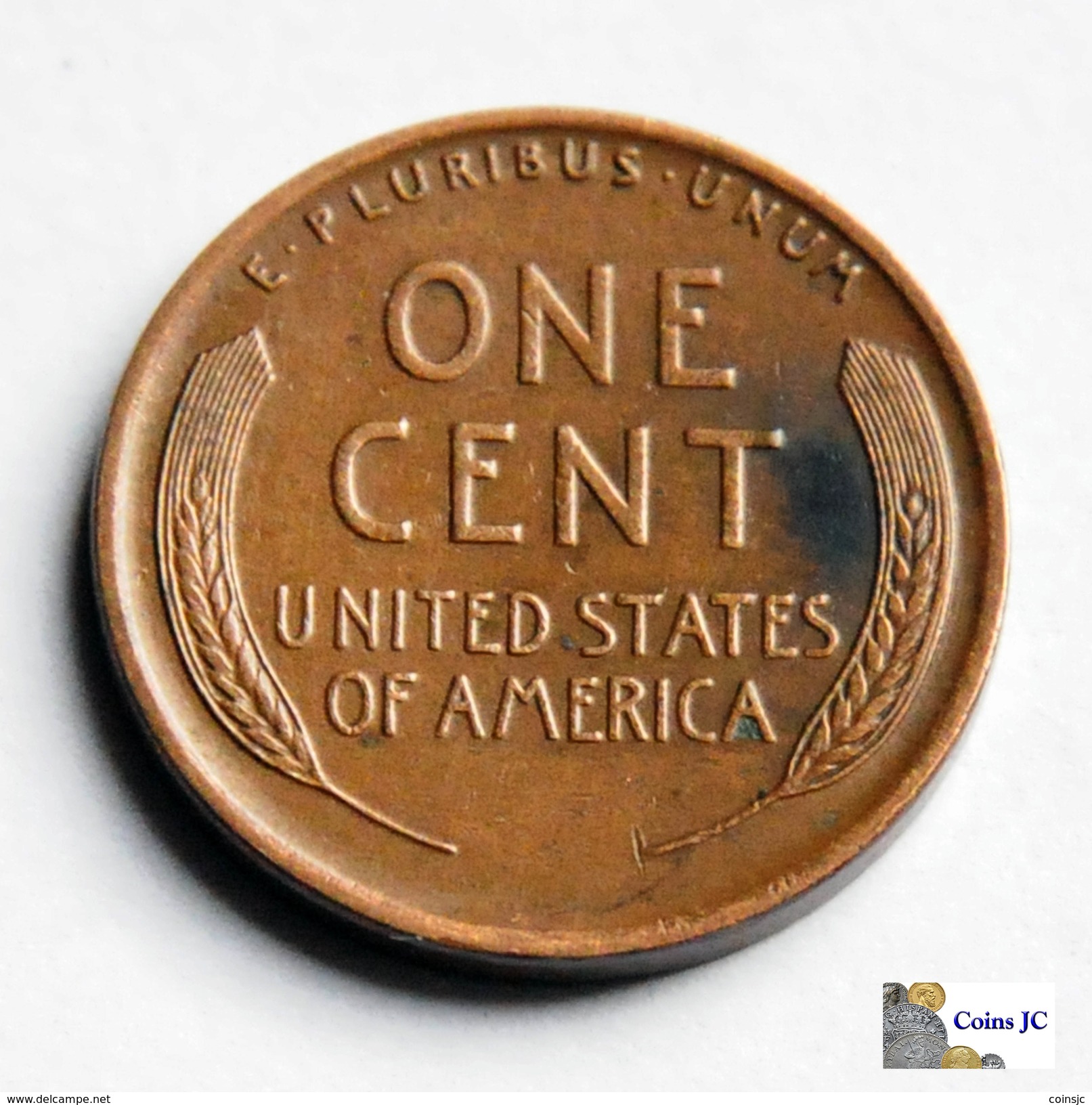 US - 1 Cent - Lincoln - 1925 - 1909-1958: Lincoln, Wheat Ears Reverse