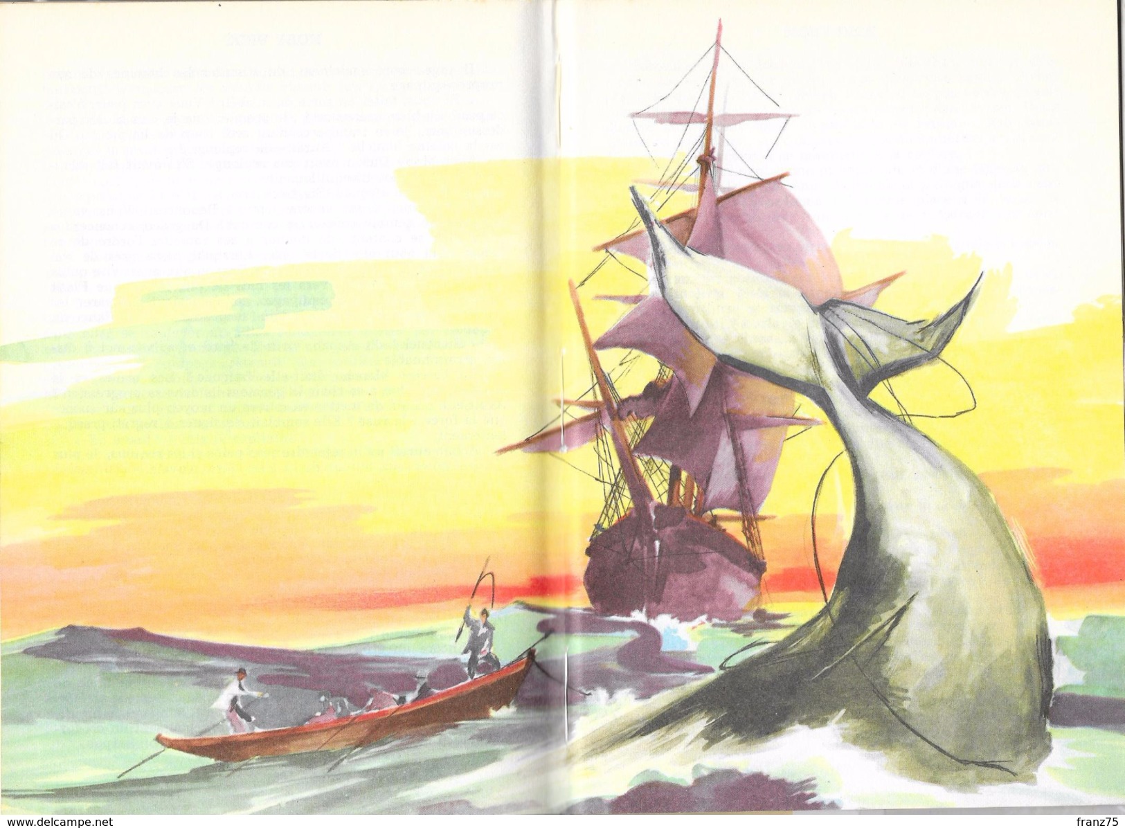 MOBY DICK-Herman MELVILLE-Hachette-1962 ( Scans)-BE/TBE - Ideal Bibliotheque