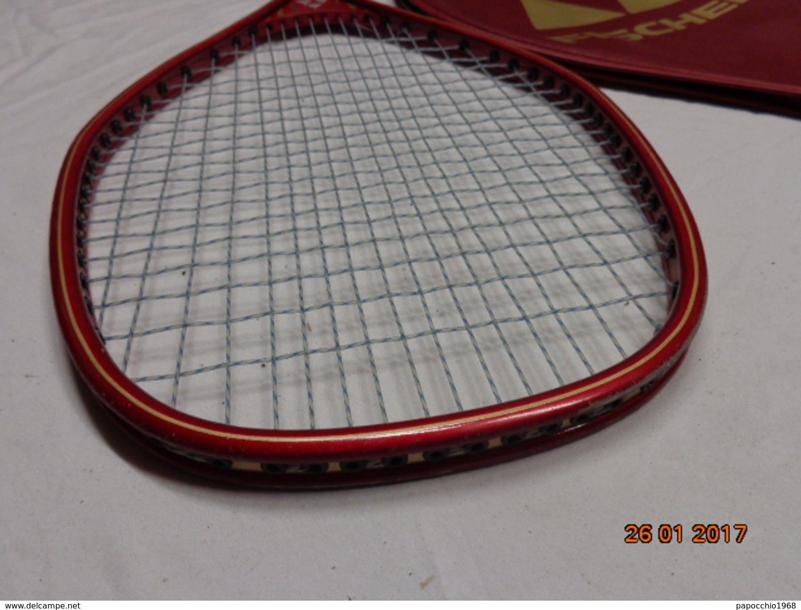 FISCHER KING SIZE PENTA RACCHETTA DA TENNIS VINTAGE EPOCA RAQUETTE RACKET - Habillement, Souvenirs & Autres