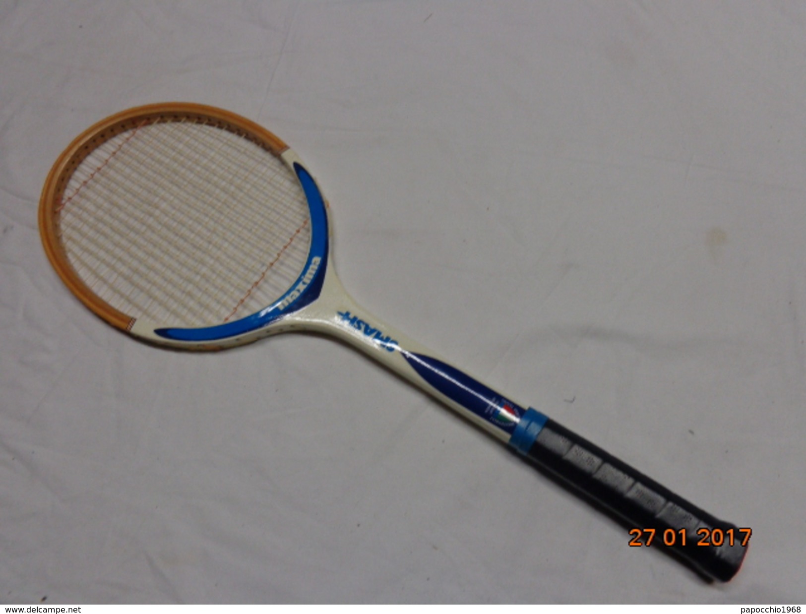 MAXIMA SMASH RACCHETTA DA TENNIS VINTAGE EPOCA RAQUETTE RACKET - Bekleidung, Souvenirs Und Sonstige