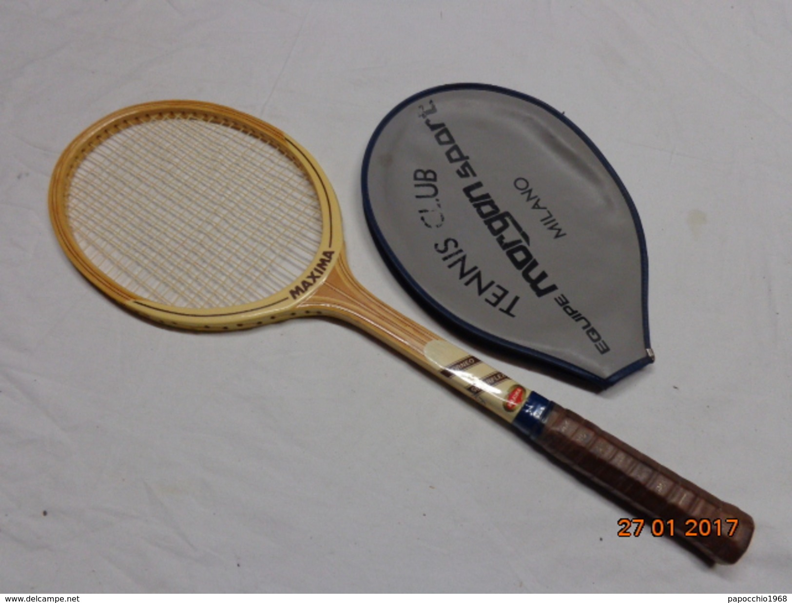 MAXIMA TORNEO SUPERFLEX RACCHETTA DA TENNIS VINTAGE EPOCA RAQUETTE RACKET - Habillement, Souvenirs & Autres