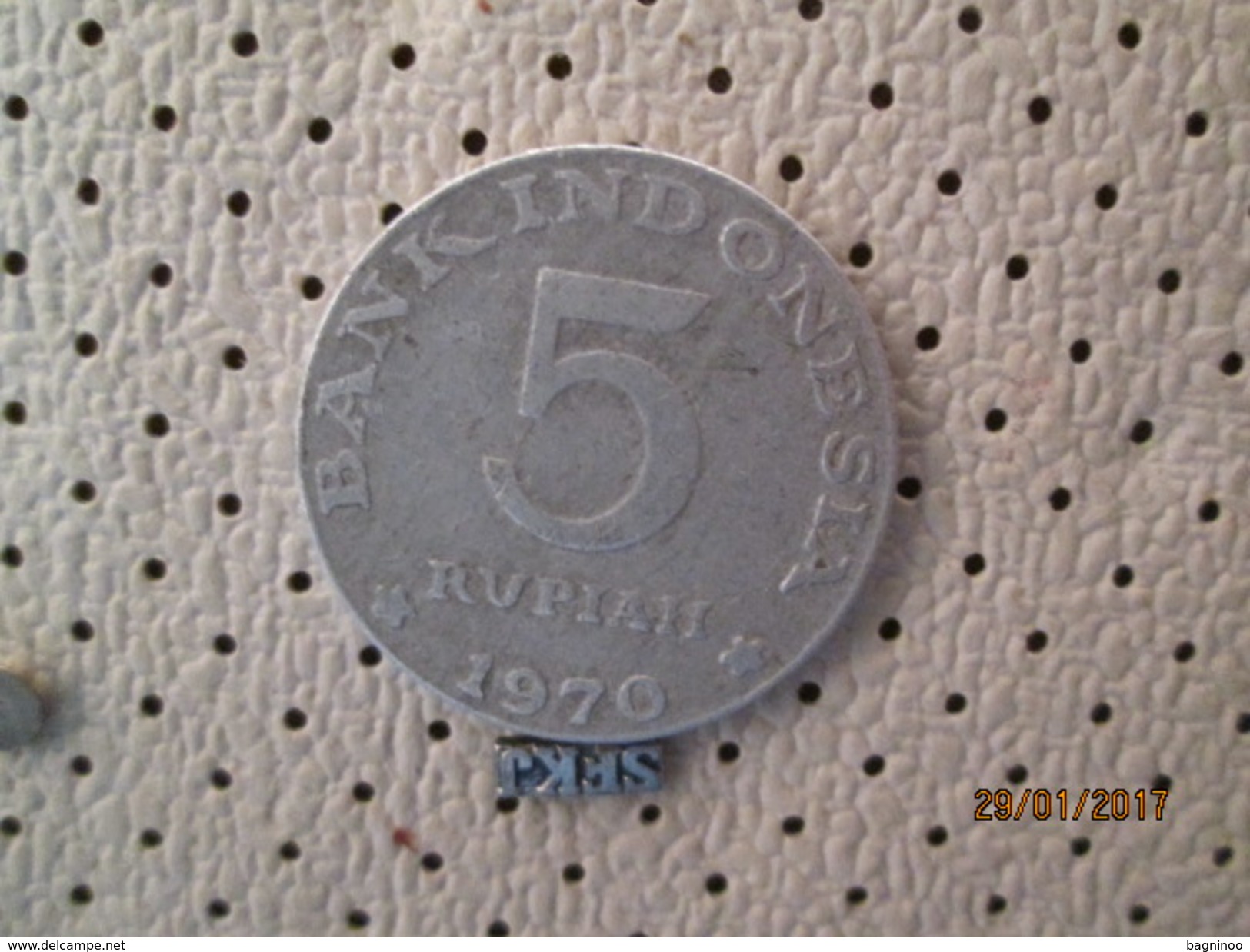 INDONESIA 5 Rupiah 1970 # 4 - Indonésie