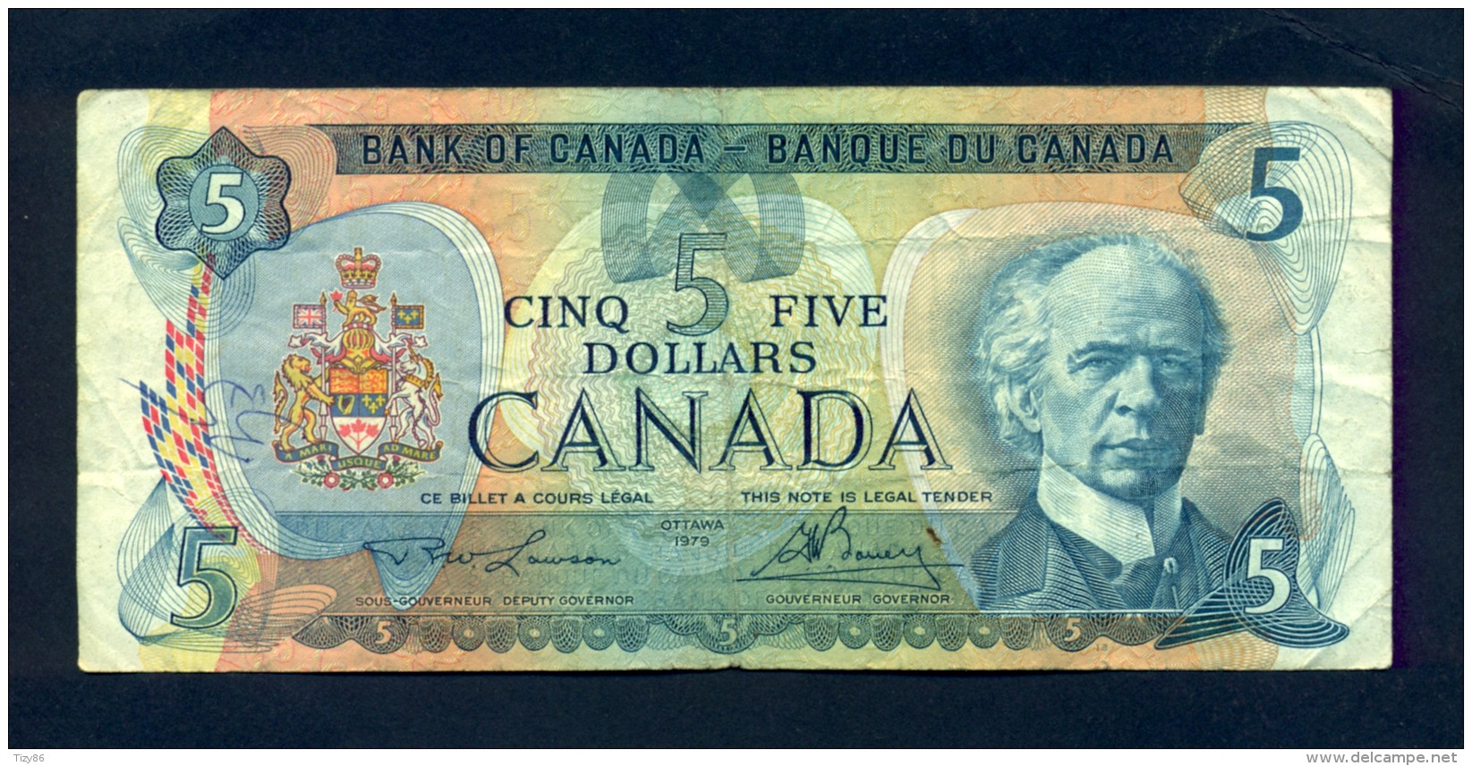 Banconota Canada 5 Dollari 1979 - BB - Canada