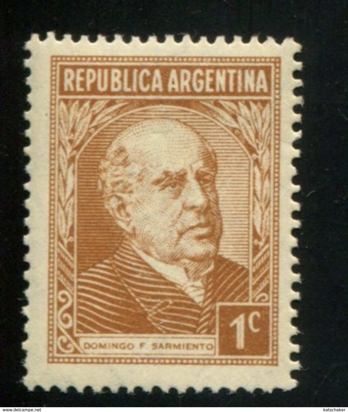 426551084 ARGENTINIE DB 1935 1936 POSTFRIS MINTNEVER HINGED POSTFRIS NEUF YVERT 364 - Ungebraucht