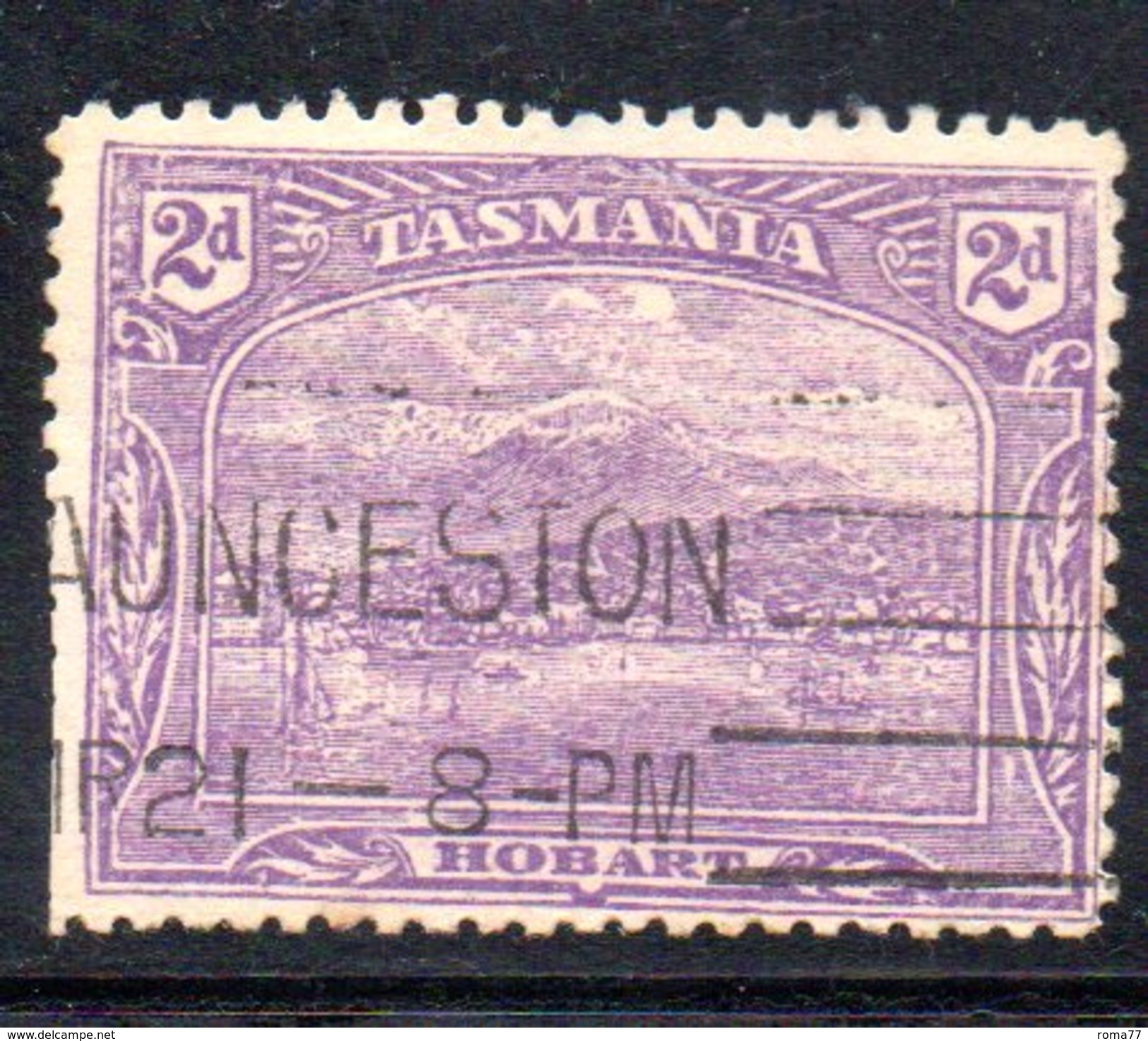 Xp2186 - TASMANIA 2 Pence Used. - Oblitérés