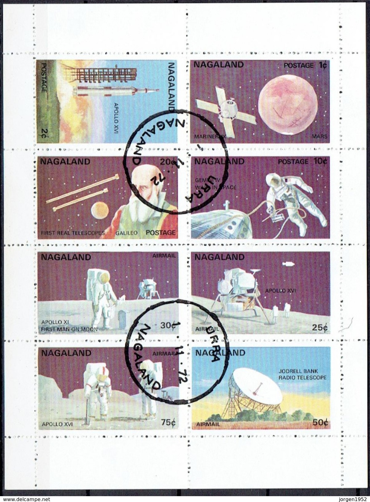 NAGALAND#  FROM 1972 - Charity Stamps