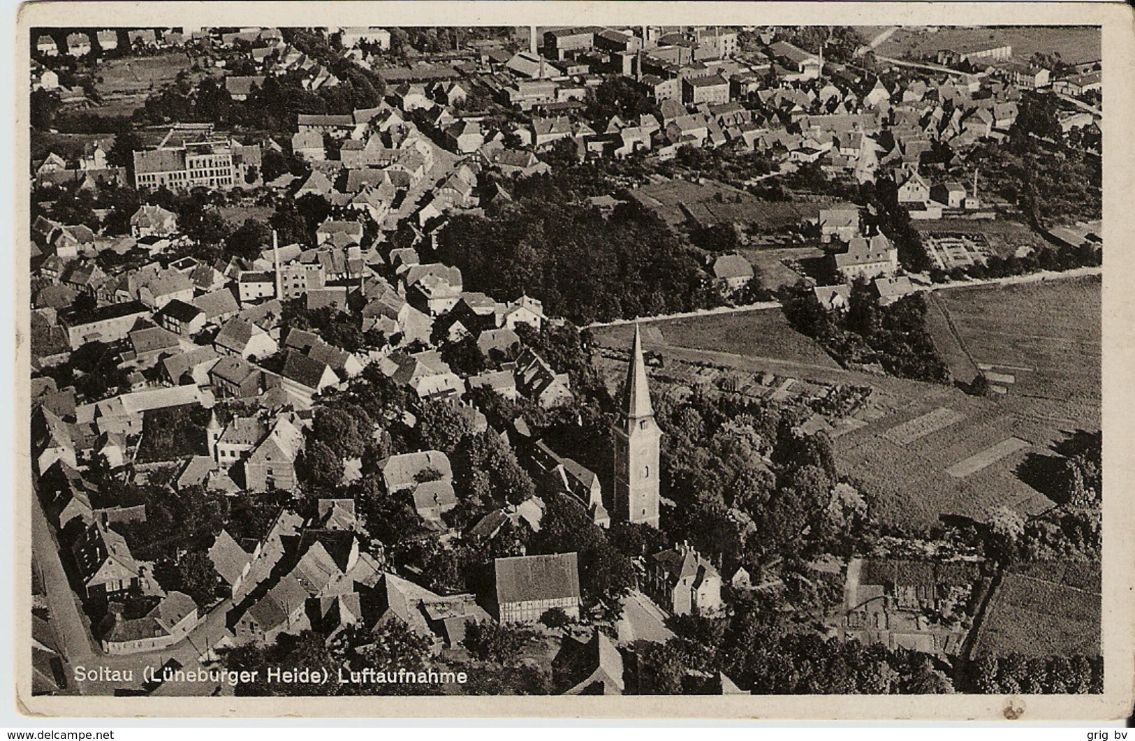 Soltau (Luneburger Heide) - Luftaufhnahme - Soltau