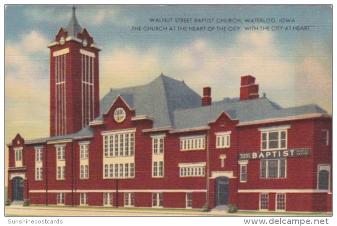 Iowa Waterloo Walnut Street Baptist Church - Waterloo