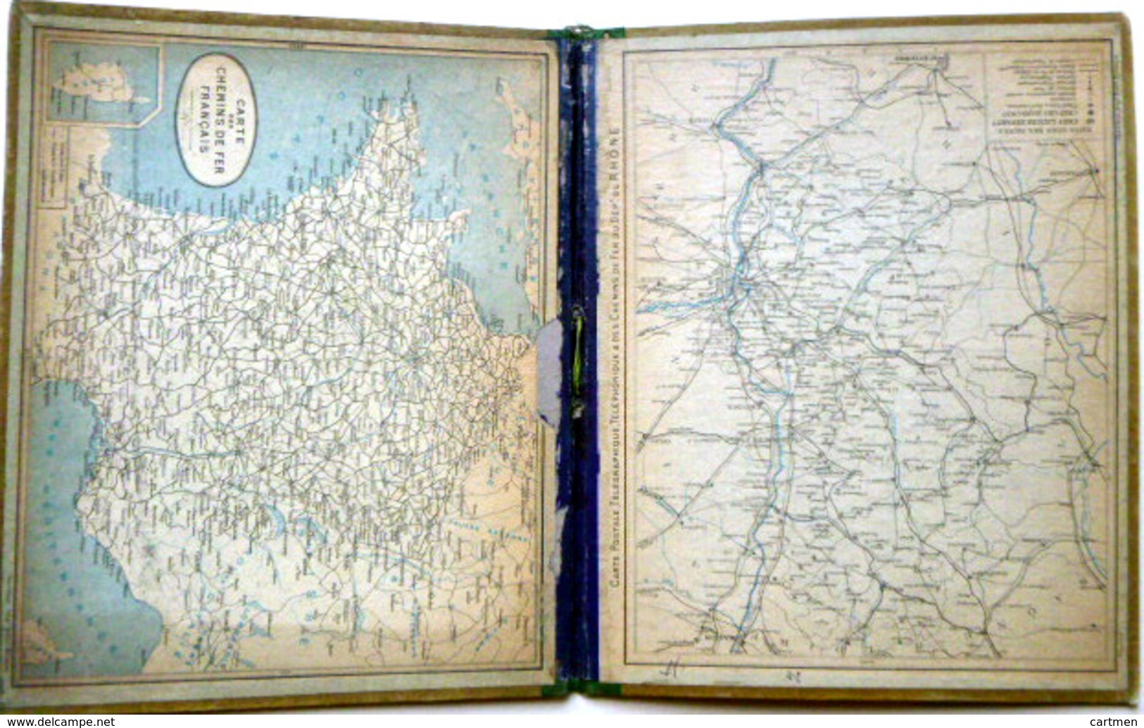 CALENDRIER ALMANACH DES POSTES PTT 1931 LA CIGOGNE ET LE RENARD  DEPARTEMENT DU RHONE POSTES ET TELECOMMUNICATION - Groot Formaat: 1921-40